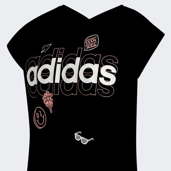 Adidas Girl’s V-Back Tee